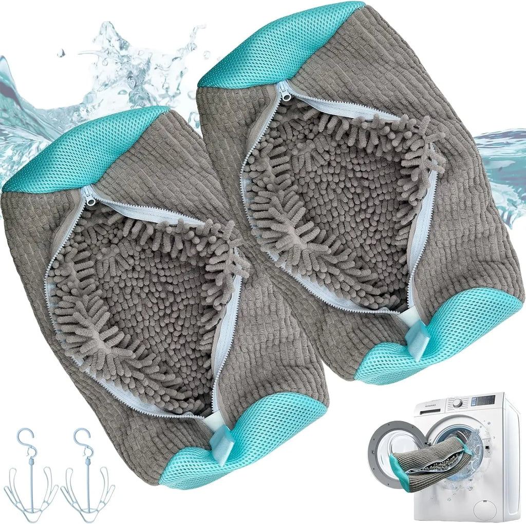 SneakerWash FX™ – Bolsa Protectora Acolchada para Lavar Zapatillas